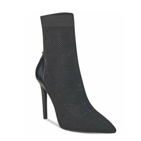 Guess Fishnet Heeled Sock Boot - Picture 1 of 7